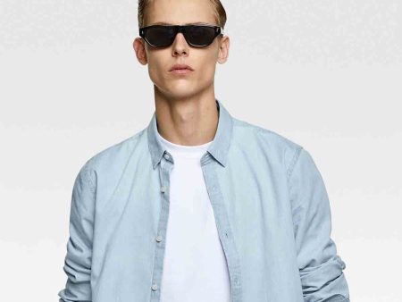 Washed Denim Shirt