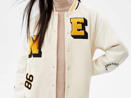 Varsity Jacket With Patch Details
