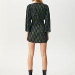 Short Dress With Knotted Skirt - Image 2
