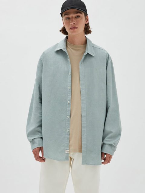 Cotton and Linen Basic Shirt