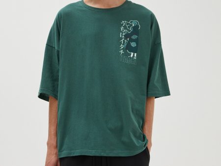 Naruto Itachi Print T-shirt