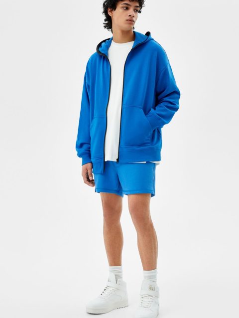 Plush Bermuda Sweat Shorts