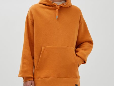 Pouch Pocket Hoodie Orange
