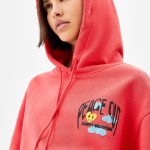 Rose Printed Hoodie - Image 3