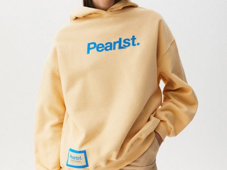 Slogan Hoodie With Label Detail