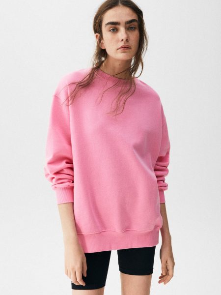 Basic Oversize Fleece Sweatshirt