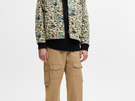 Ripstop Cargo Trousers With Pockets