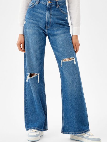 Ripped Wide-Leg ’90s Jeans - Image 4