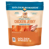 Golden Rewards Chicken Flavor Premium Dry Jerky Treats for All Dogs, 64 oz