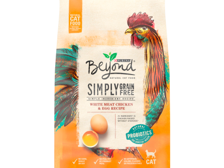 Purina Beyond Simply Dry Cat Food Chicken Egg, Grain-Free, 3 lb Bag