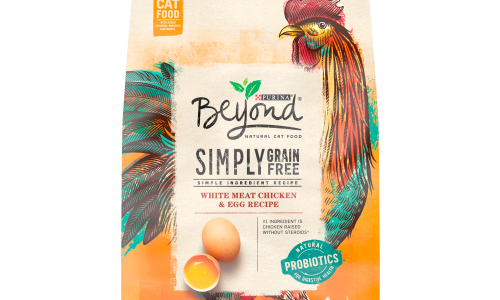 Purina Beyond Simply Dry Cat Food Chicken Egg, Grain-Free, 3 lb Bag