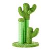 Vibrant Life Cactus 3-Arm Chenille, Sisal & Jute Cat Scratching Post with Cat Toy