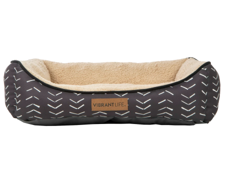 Vibrant Life Luxe Cuddler Mattress Edition Dog Bed, Medium, 27_x21_, Up to 40lbs