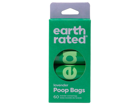 Earth Rated 60 Bags on 4 Rolls - Lavender