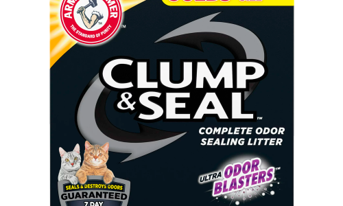 Arm & Hammer Clump & Seal Multi-Cat Complete Odor Sealing Clumping Cat Litter, 38lb