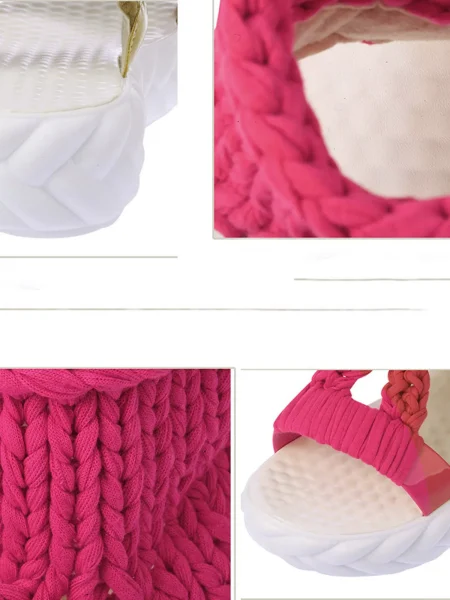 Women Wedge Sandals Size 12 Women Sandals Casual Platform Bottom Thick Ladies Fashion Shoes High Arch Sandals Womens - Image 3