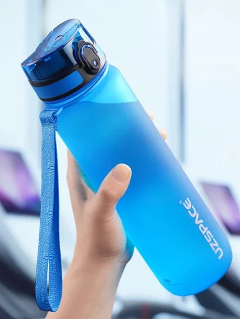 Hot Sale 500/1000ML Sports Water Bottle Shaker Outdoor Travel Portable Leakproof Drinkware Tritan Plastic Drink Bottle BPA Free