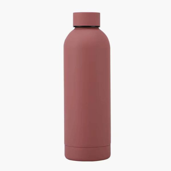 Double wall custom stainless steel cup insulated drink bottle tumbler 500ml thermos water bottle - Image 3