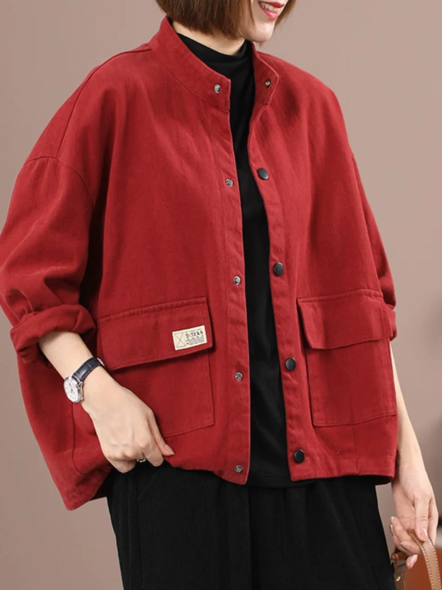 Guangzhou 13-Long High-end Women's Clothing Dalian Denim Jacket Casual Spring and Autumn European Station European Trendy Brand 2025 New Style - Image 3