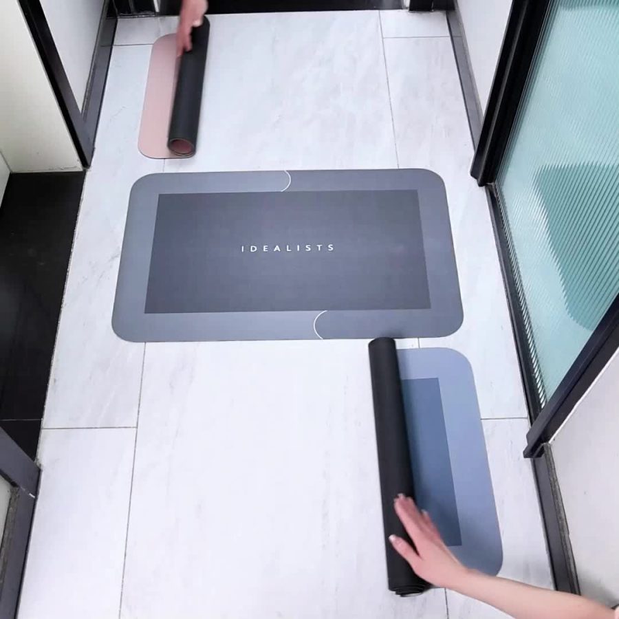 Super Absorbent Diatomite Bath Mat - Quick Dry, Non-slip And Water-absorbing Floor Mat, Soft And Comfortable Bathroom Mat, Suitable For Bathroom, Shower, Laundry Room, Bedroom, Living Room, Doorstep Mat, Kitchen Floor Mat, RV Bathroom - Image 14