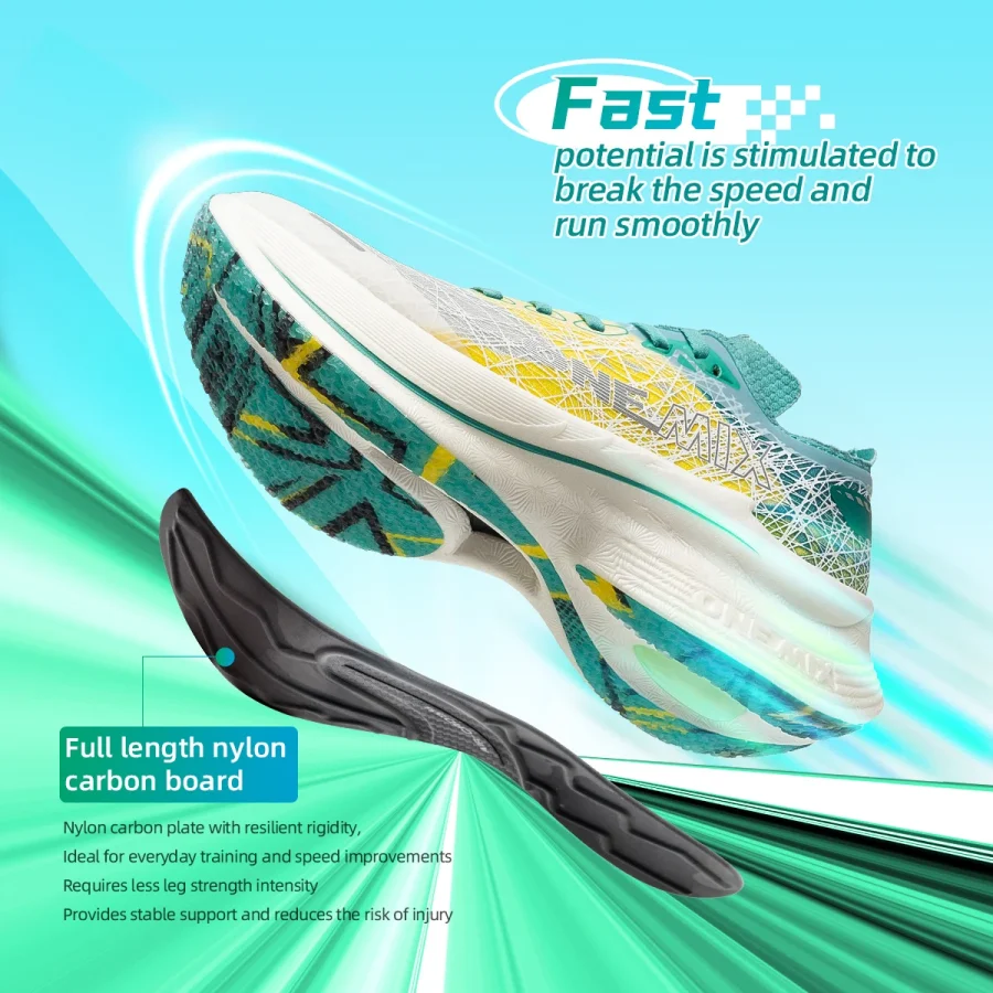 ONEMIX 2025 New Nylon Carbon Plate Marathon Running Shoe Pro Tests Stable Support For Shock-absorbing Ultralight Bounce Sneakers - Image 5
