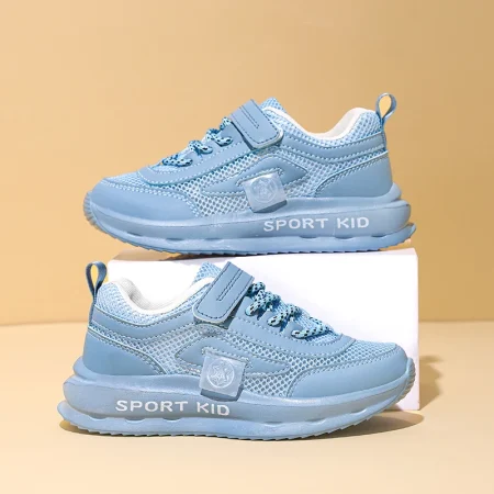 New Kids Sneakers Summer Breathable Light Student Training Shoes Fashion Child Walking Casual Shoes Boys Girls Running Shoes