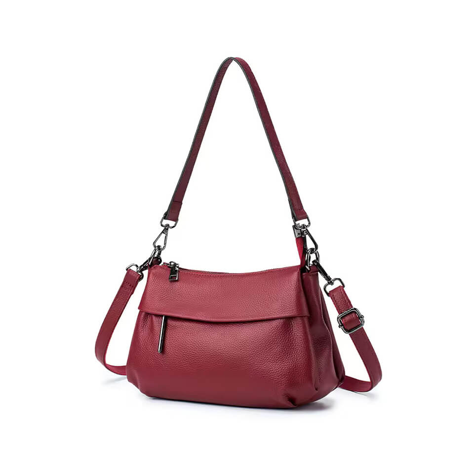 Woman Quality Soft Bag Ladies Cow Genuine Leather Shoulder Bags for Women Casual Handbags Female Messenger Bags Versatile - Image 3